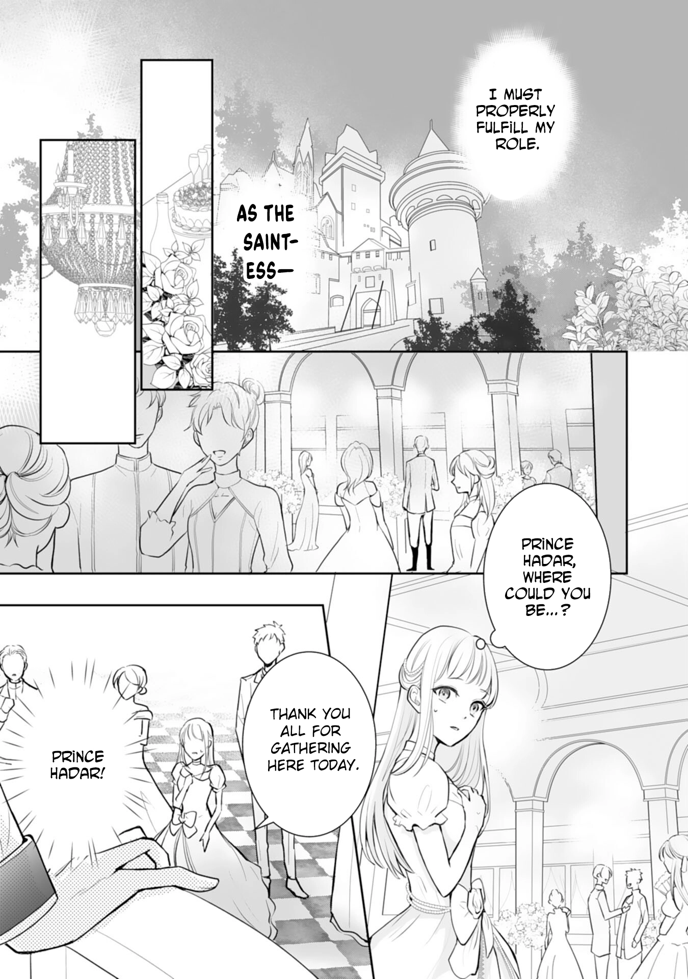 You Cast Me Aside Like a Saintess, Now You Want Me Back. Chapter 1 - . Page 7
